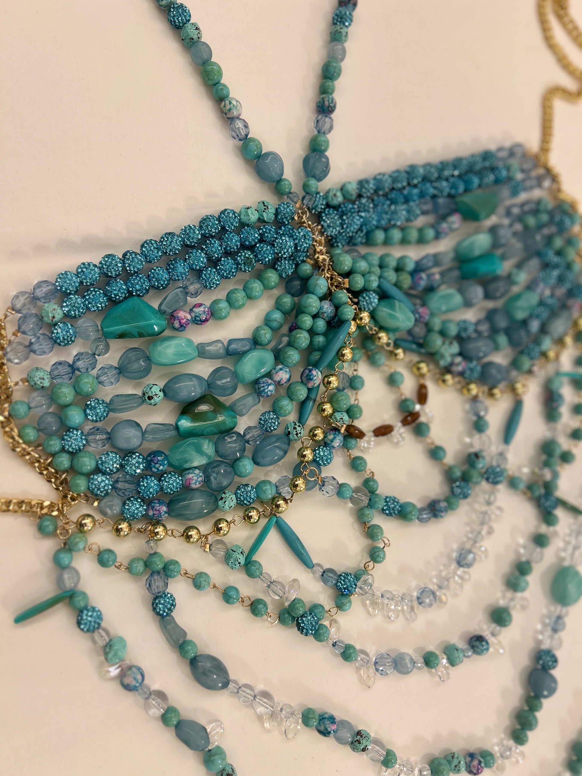 Bustier en perles 'Maldives'