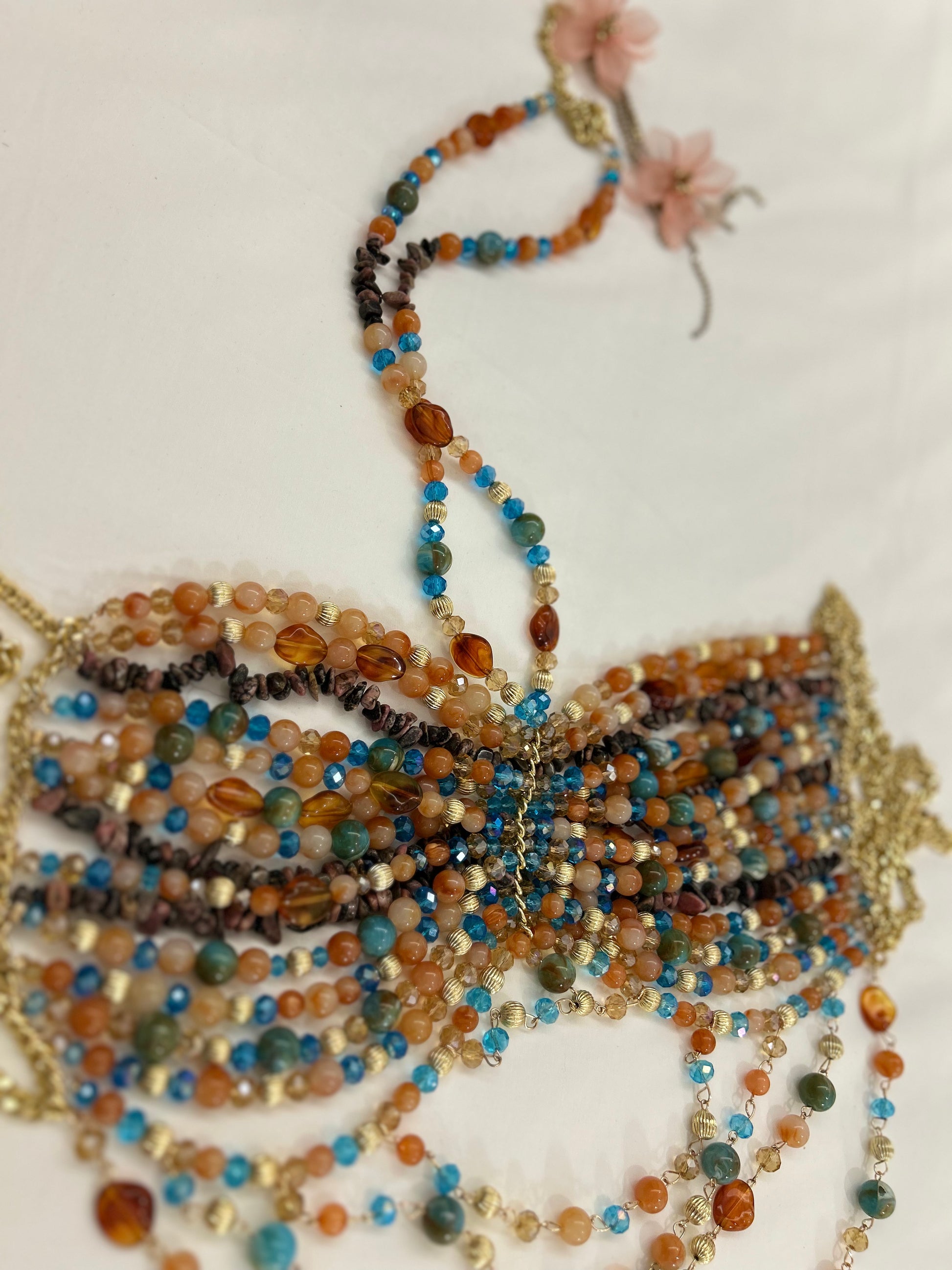 Bustier en perles 'Terra Reina'