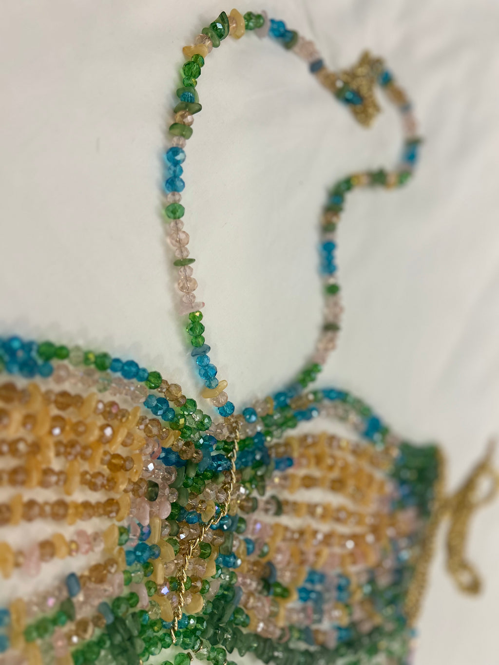 Bustier en perles 'Do Brazil'
