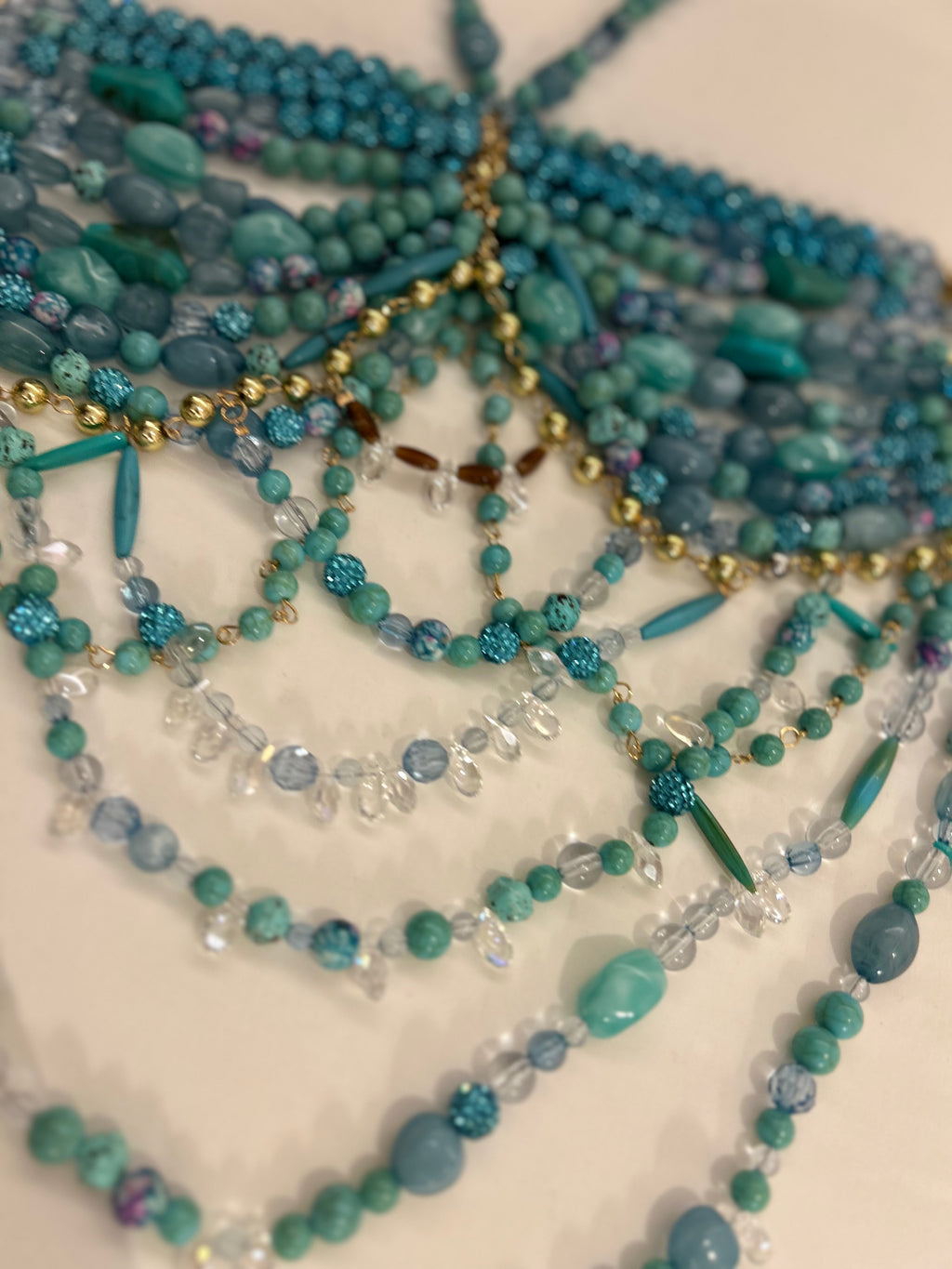 Bustier en perles 'Maldives'