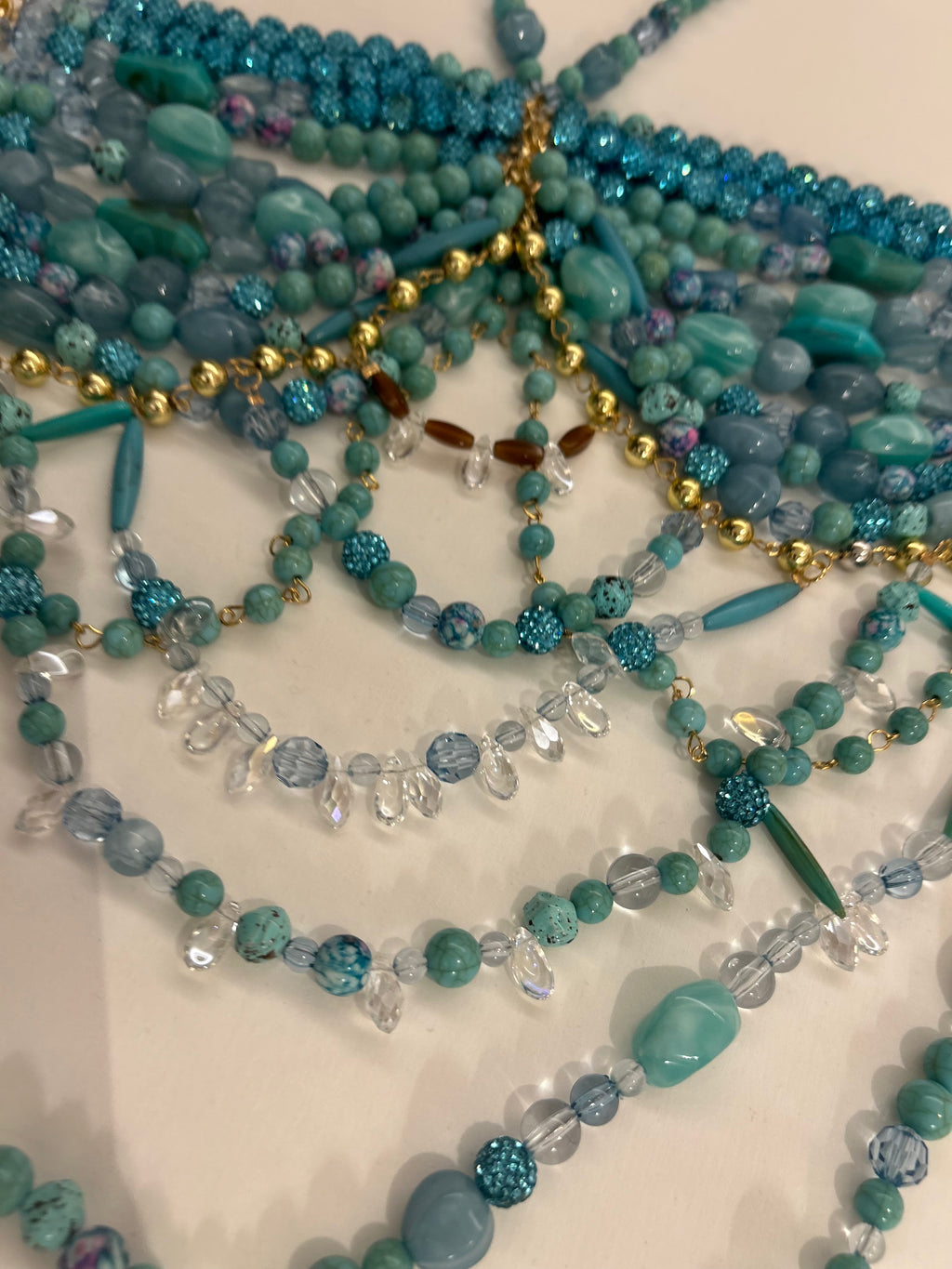 Bustier en perles 'Maldives'