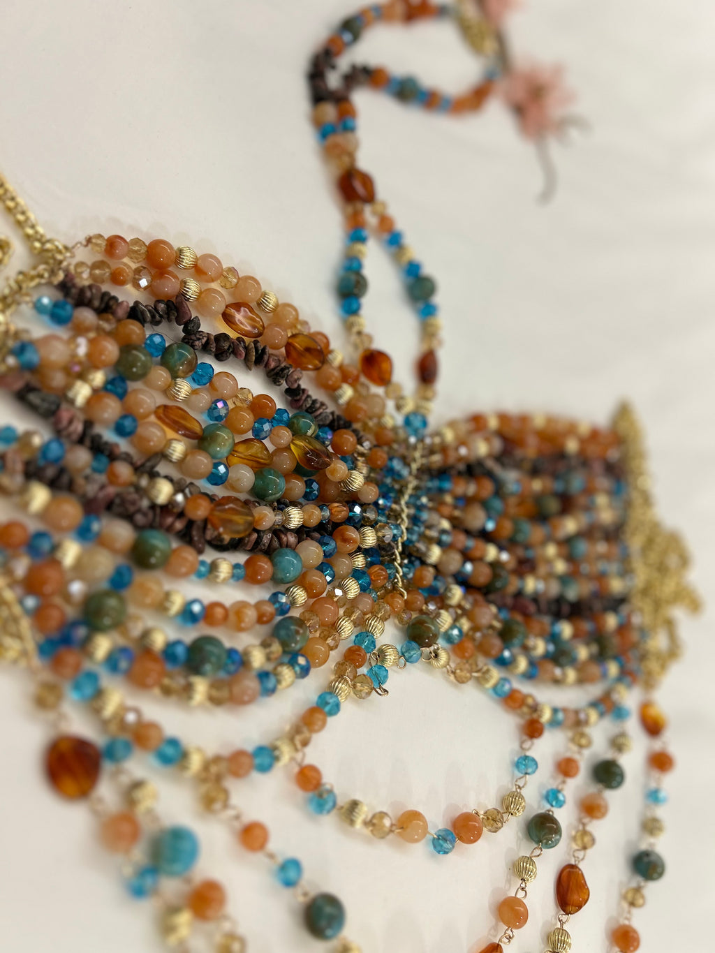 Bustier en perles 'Terra Reina'